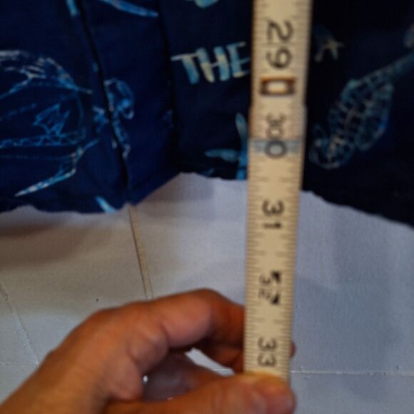 Huntington Beach Club Shirt  Men's 4XL Blue Fish‎ Ocean Print - Picture 3 of 9